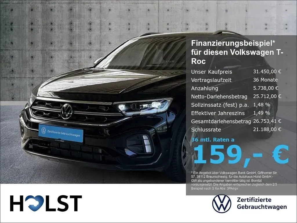 Gebraucht VW T-Roc Cabriolet R-line 150 PS (110 kW) 2025 SUV