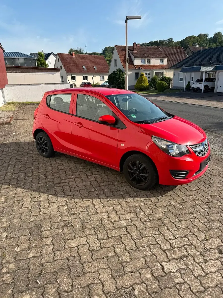 Gebraucht Opel Karl 75 PS (55 kW) 2016 Rot Kleinwagen