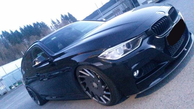 Gebraucht BMW 316 M Sport 116 PS (85 kW) 2013 Schwarz metallic Kombi