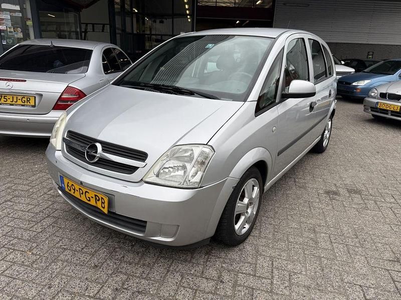 Grau Gebraucht 2004 Opel Meriva Cosmo Van / Kleinbus | 890 € (Guter Preis) - Bild 1/4