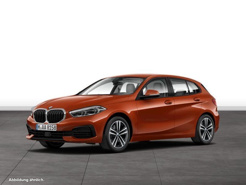 Sunset orange metallic Gebraucht 2024 BMW 120 Advantage Kleinwagen | 36.364 € (Fairer Preis) - Bild 1/4