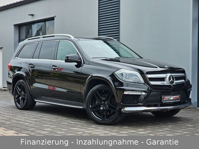 Obsidianschwarz metalliclack Gebraucht 2013 Mercedes GL500 Exclusive SUV | 32.990 € (Superpreis) - Bild 1/4