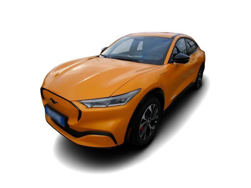 Orange Gebraucht 2023 Ford Mustang Mach-E SUV | 49.349 € - Bild 1/4