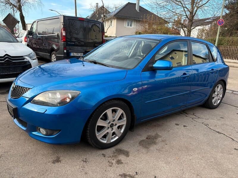 Blau Gebraucht 2005 Mazda 3 Active Limousine | 1.150 € (Superpreis) - Bild 1/4
