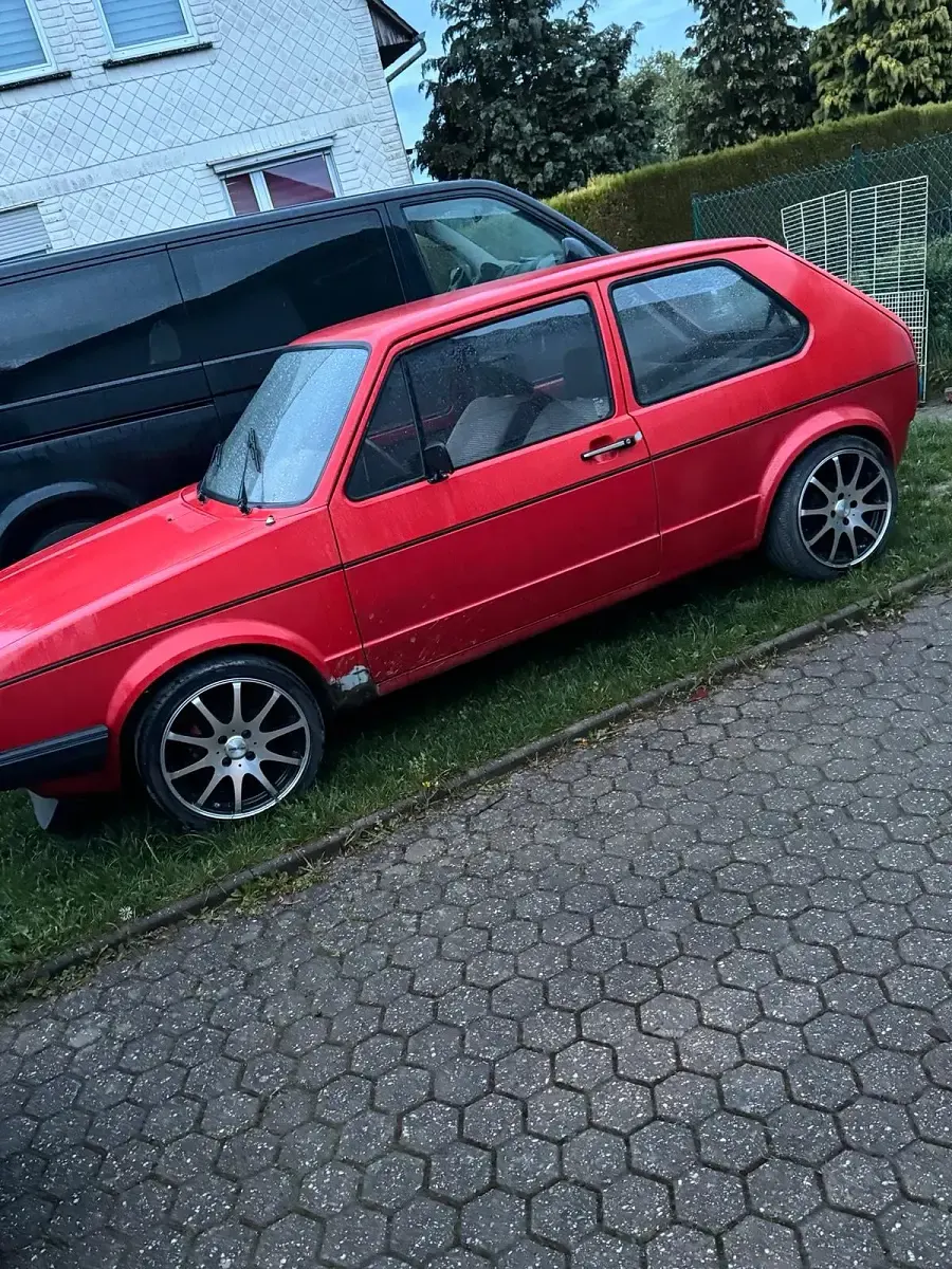 Brugt VW Golf II 50 HK (36 kW) 1983 Rød Hatchback