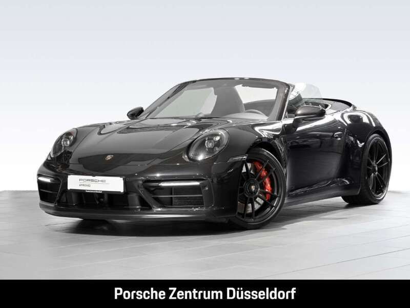 Tiefschwarzmetallic Gebraucht 2024 Porsche 911 Carrera 4 GTS Cabrio | 163.690 € (Superpreis) - Bild 1/4