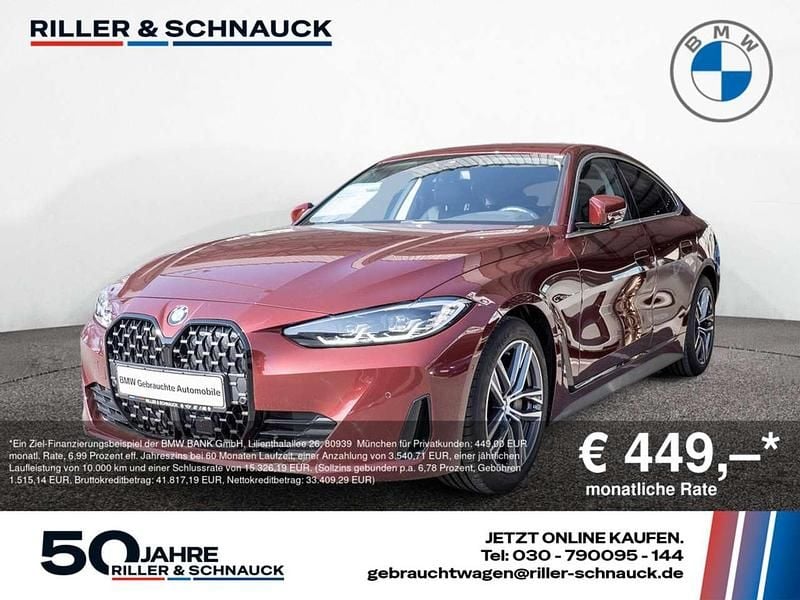 Gebraucht BMW 430 Gran Coupé Performance 245 PS (180 kW) 2022 Aventurin rot Coupé