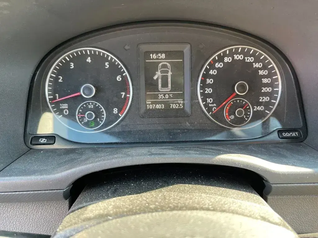 Gebraucht VW Caddy 109 PS (80 kW) 2011 Weiß Van / Kleinbus