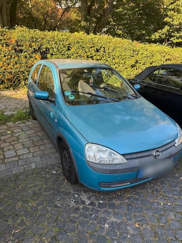 Gebraucht Opel Corsa 75 PS (55 kW) 2002 Blau Kleinwagen