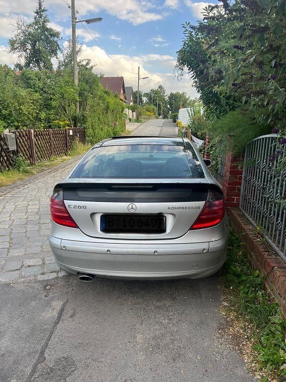 Silber Gebraucht 2002 Mercedes C200 Coupé | 1.150 € (Superpreis) - Bild 1/4