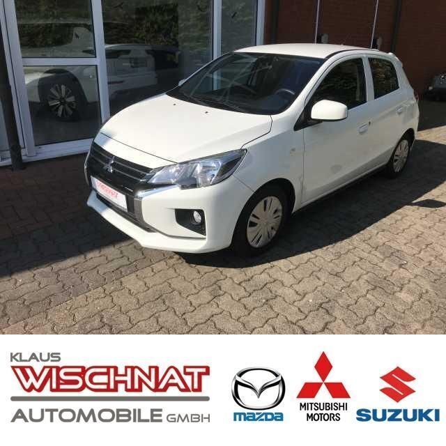 Islandweiss Gebraucht 2020 Mitsubishi Space Star Basis Limousine | 7.990 € (Fairer Preis) - Bild 1/4