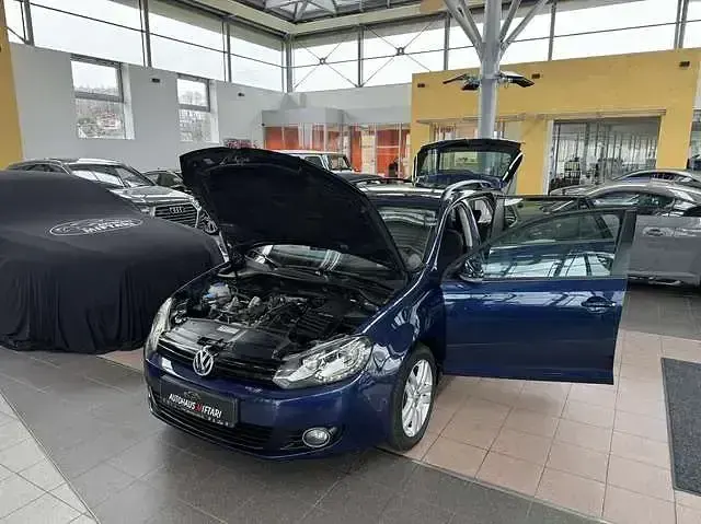 Usata VW Golf VI 105 CV (77 kW) 2011 Blu Utilitaria