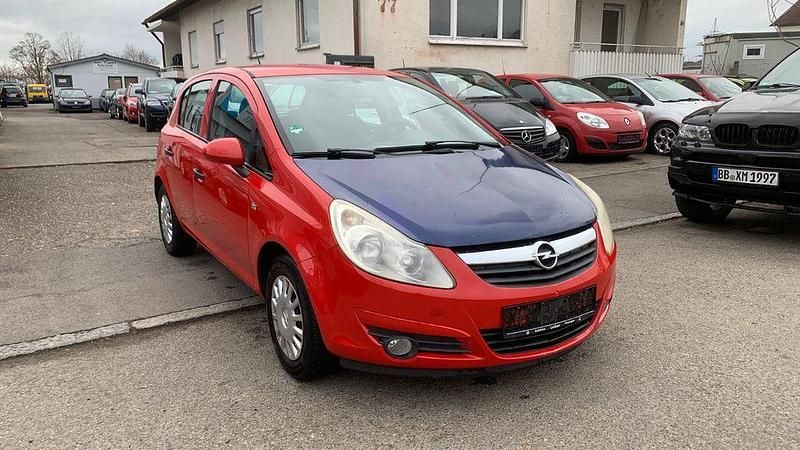 Gebraucht Opel Corsa Selection 80 PS (58 kW) 2009 Rot Kleinwagen