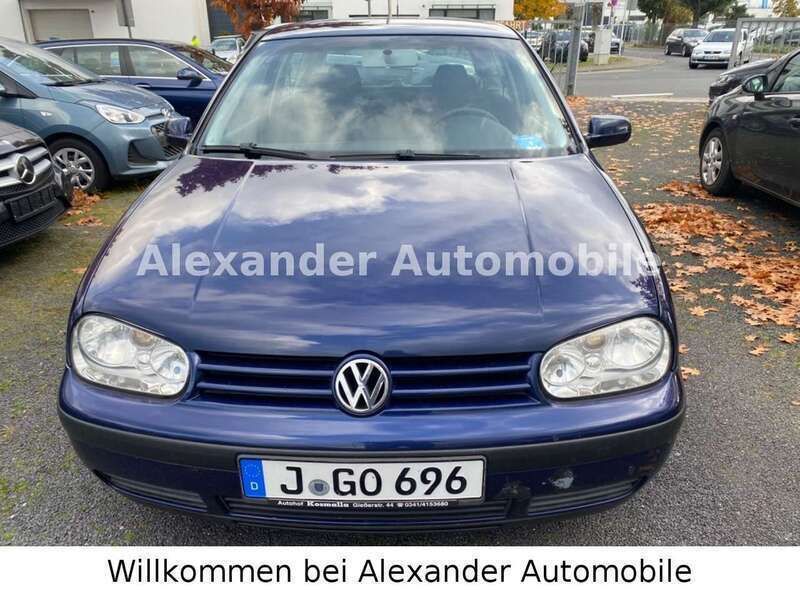 Indigoblau perleffekt Gebraucht 2003 VW Golf IV Ocean Kleinwagen | 1.999 € (Fairer Preis) - Bild 1/4