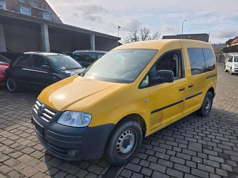 Gebraucht VW Caddy 69 PS (50 kW) 2008 Gelb Van / Kleinbus
