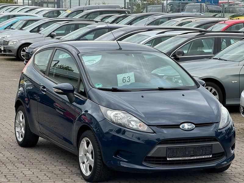 Gebraucht Ford Fiesta Trend 60 PS (44 kW) 2009 Blau Kleinwagen