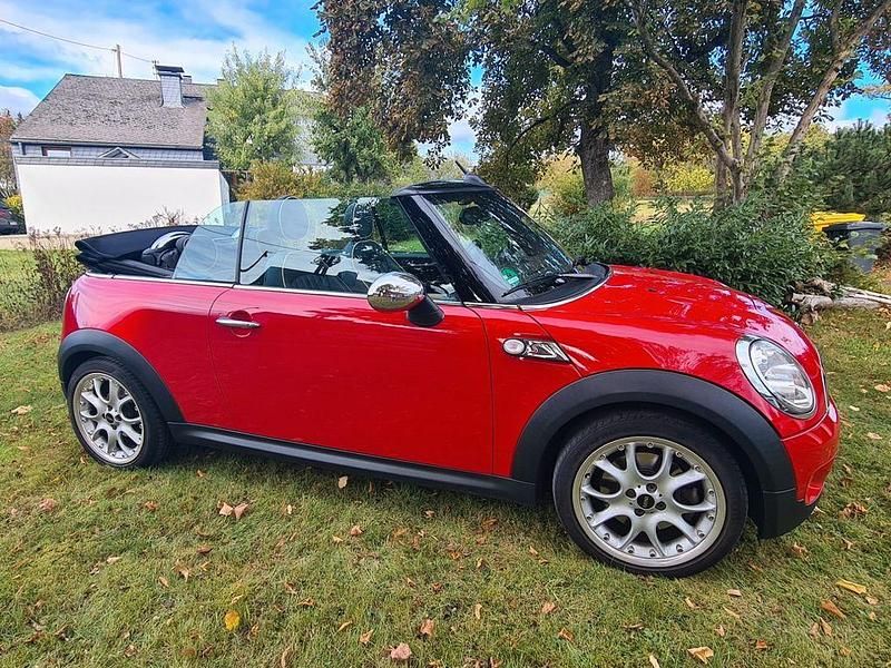 Rot Gebraucht 2009 Mini Cooper S Cabriolet Cabrio | 6.900 € (Superpreis) - Bild 1/4