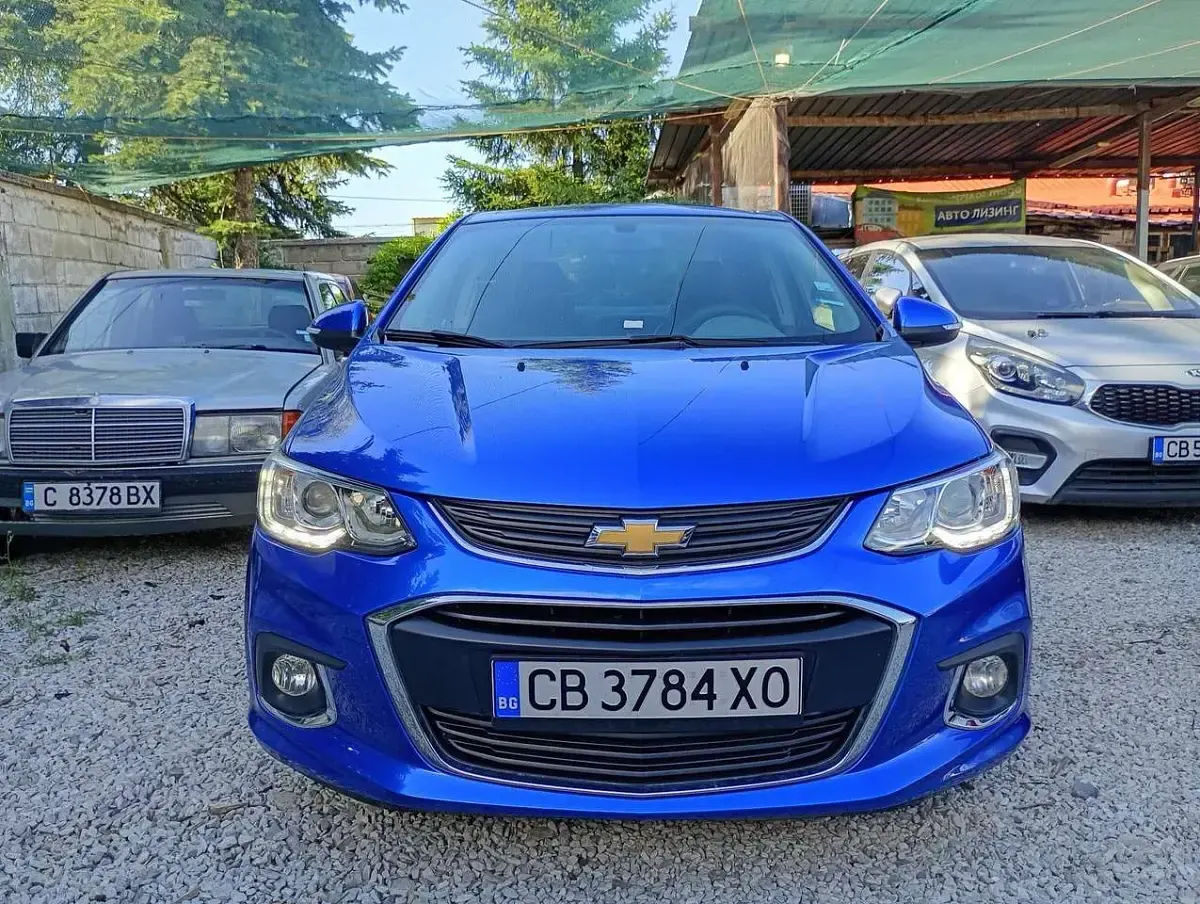 Gebraucht Chevrolet Aveo LT 140 PS (102 kW) 2017 Blau Limousine