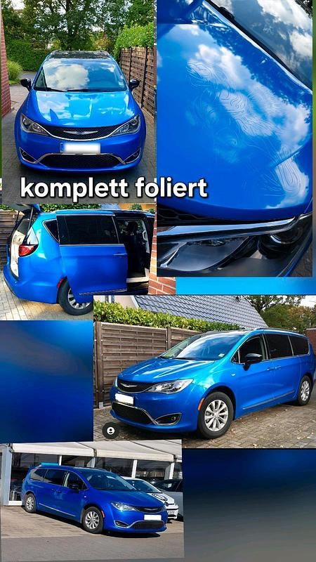 Second-hand Chrysler Pacifica 286 CP (210 kW) 2018 Albastru Monovolum