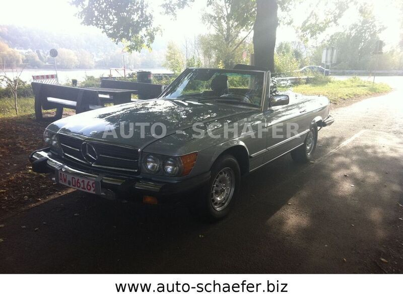 Second-hand Mercedes SL380 1984 Gri Cabrio
