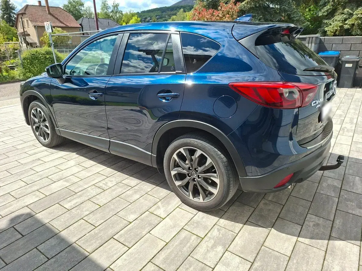 Gebraucht Mazda CX-5 Sports-Line 175 PS (128 kW) 2015 Blau SUV