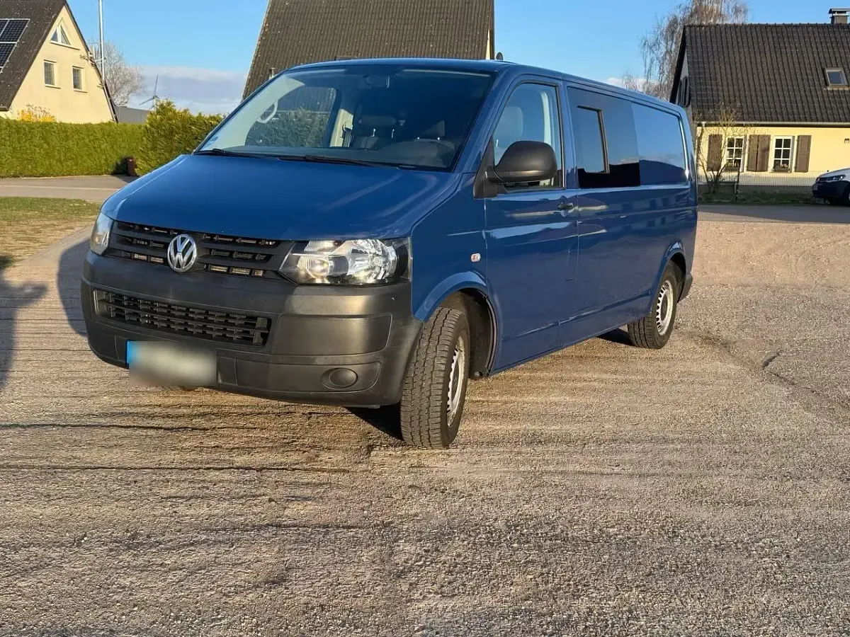 Usata VW Transporter 140 CV (102 kW) 2013 Blu Furgone
