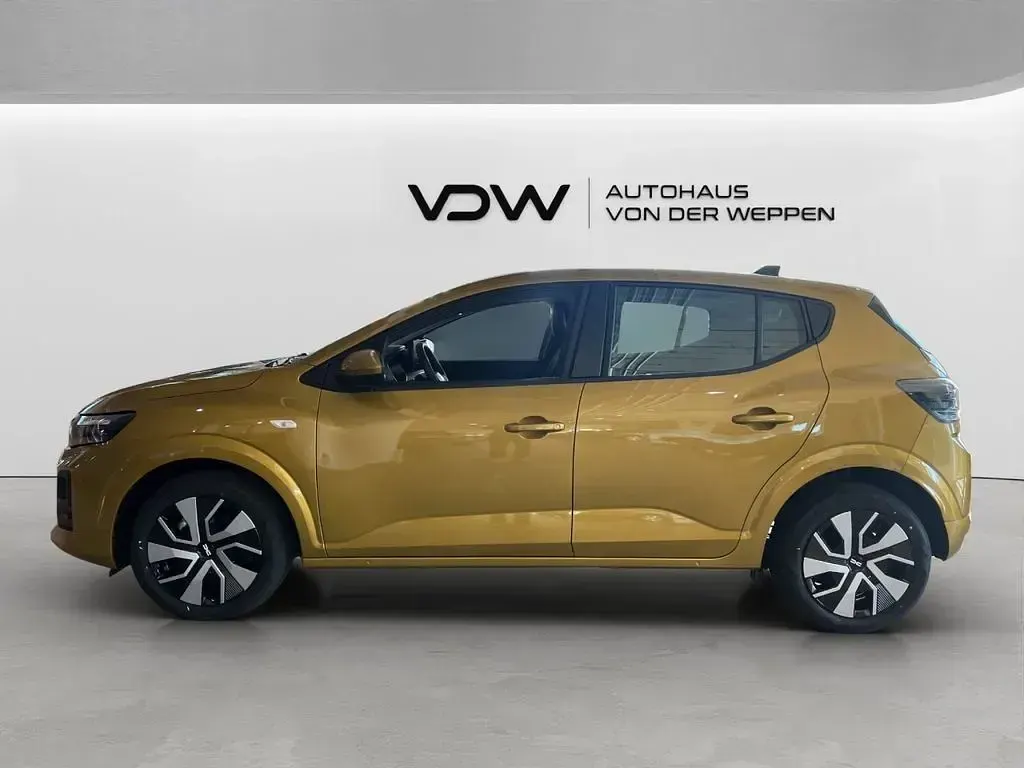 Neu Dacia Sandero Expression 122 PS (89 kW) 2026 Gelb Limousine