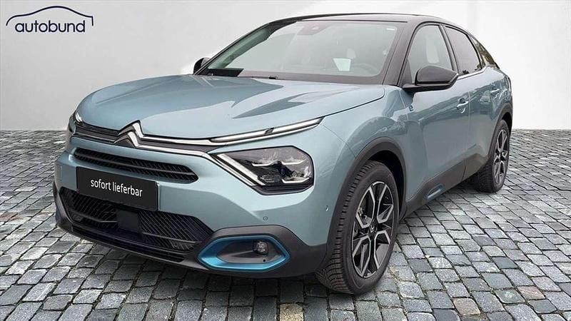 Blu / islandblau zweifarbig Gebraucht 2023 Citroën e-C4 Shine SUV | 19.970 € (Guter Preis) - Bild 1/4