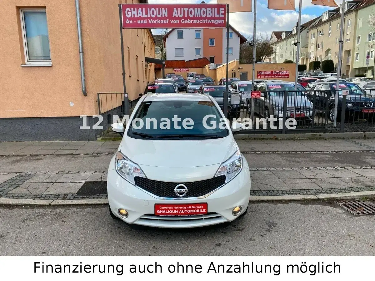 Usata Nissan Note Acenta+ 98 CV (72 kW) 2016 Bianco Utilitaria