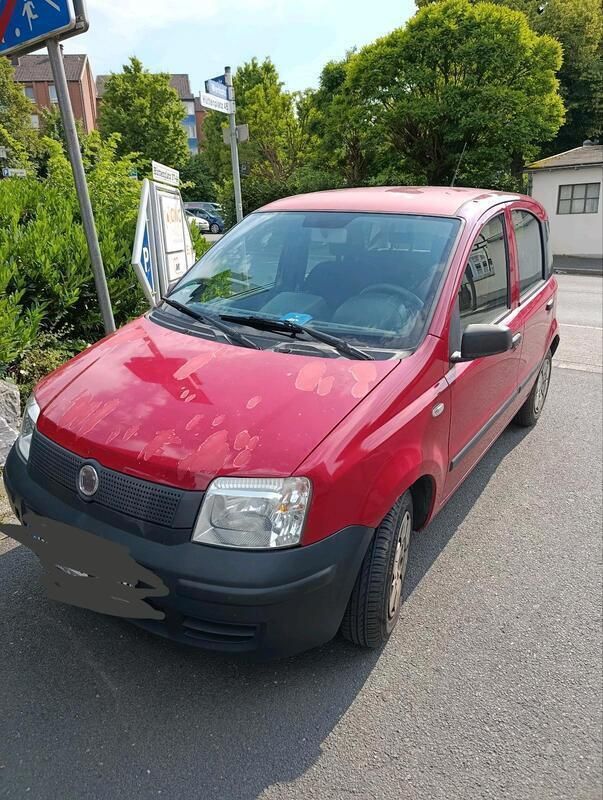Rot Gebraucht 2009 Fiat Panda Kleinwagen | 1.199 € - Bild 1/4