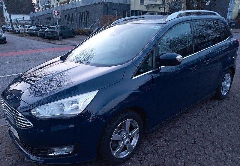 Gebraucht Ford Grand C-Max Titanium 150 PS (110 kW) 2015 Blau Van / Kleinbus