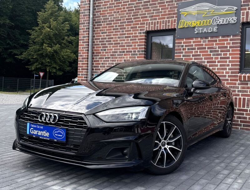 Schwarz Gebraucht 2020 Audi A5 Sportback S-Line Limousine | 31.800 € (Fairer Preis) - Bild 1/4