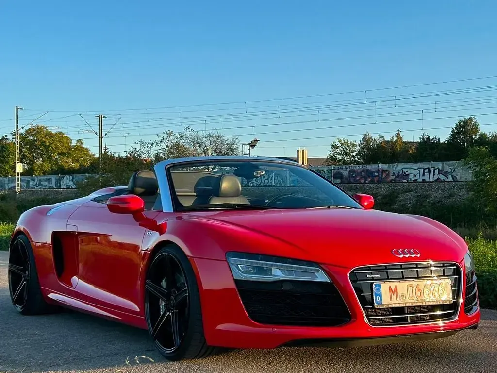 Gebraucht Audi R8 Spyder Sport 525 PS (386 kW) 2015 Rot Coupé