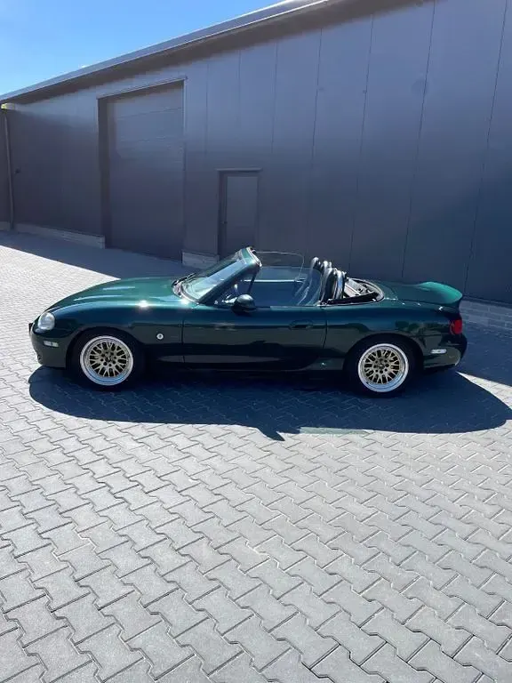 Gebraucht Mazda MX5 110 PS (80 kW) 2001 Grün Cabrio