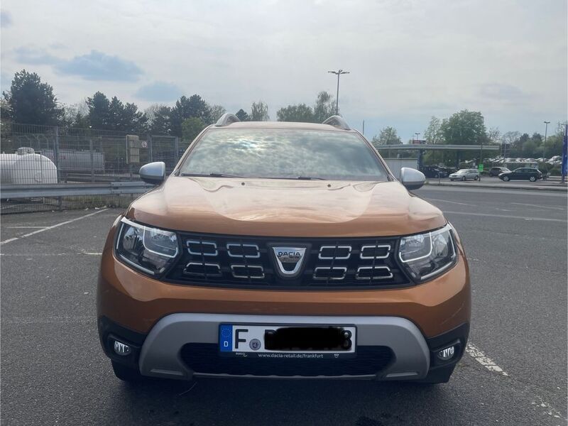 Orange Gebraucht 2021 Dacia Duster Comfort SUV | 15.500 € (Fairer Preis) - Bild 1/4