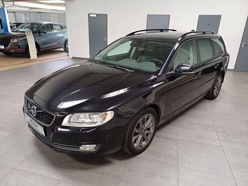 Black metallic Gebraucht 2015 Volvo V70 Kinetic Kombi | 9.950 € (Fairer Preis) - Bild 1/2