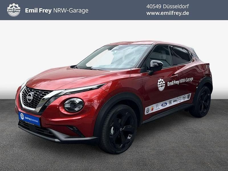 Rot Gebraucht 2024 Nissan Juke Tekna SUV | 24.490 € (Etwas zu teuer) - Bild 1/3