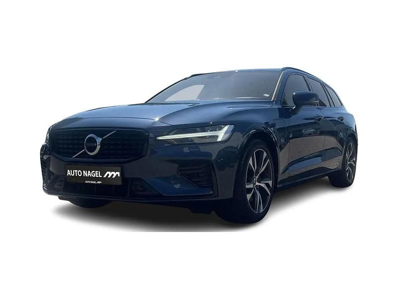 Denim blue (metallic) Gebraucht 2022 Volvo V60 R-Design Kombi | 33.880 € (Fairer Preis) - Bild 1/4