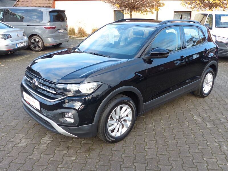 Schwarz Gebraucht 2023 VW T-Cross Life SUV | 18.490 € (Guter Preis) - Bild 1/4
