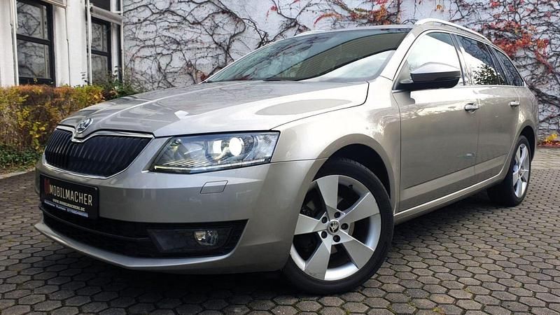 Beige Gebraucht 2014 Skoda Octavia Kombi | 12.990 € (Fairer Preis) - Bild 1/4