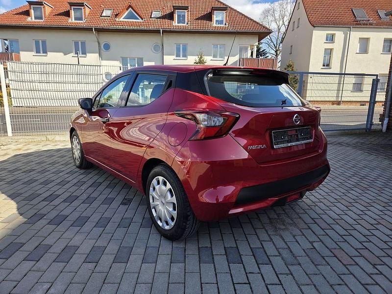 Gebraucht Nissan Micra Visia+ 71 PS (52 kW) 2017 Rot Kleinwagen