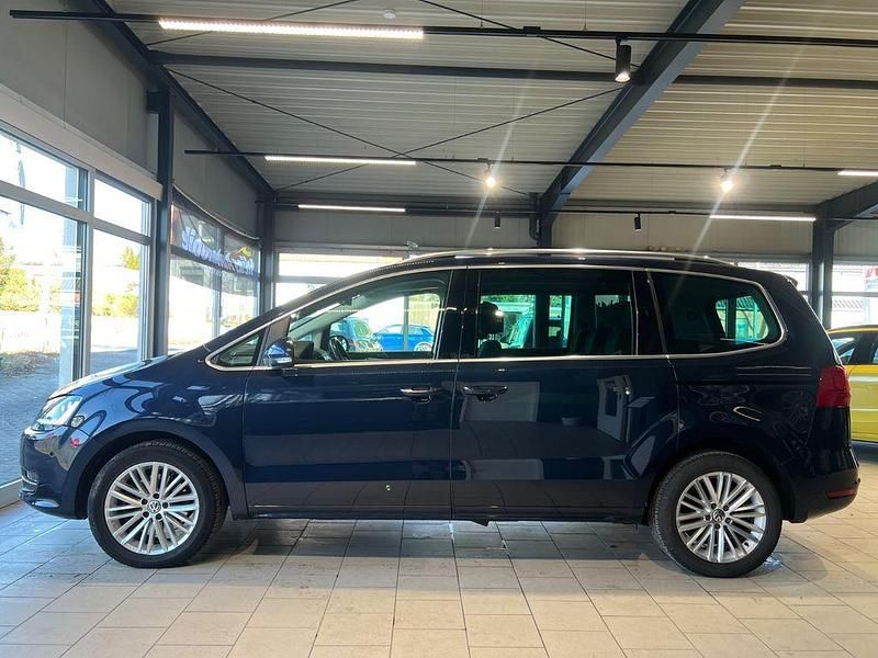 Gebraucht VW Sharan Cup 150 PS (110 kW) 2015 Blau Van / Kleinbus