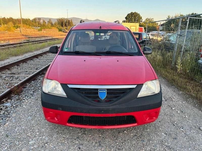 Rot Gebraucht 2009 Dacia Logan MCV Ambiance Kombi | 999 € (Guter Preis) - Bild 1/4