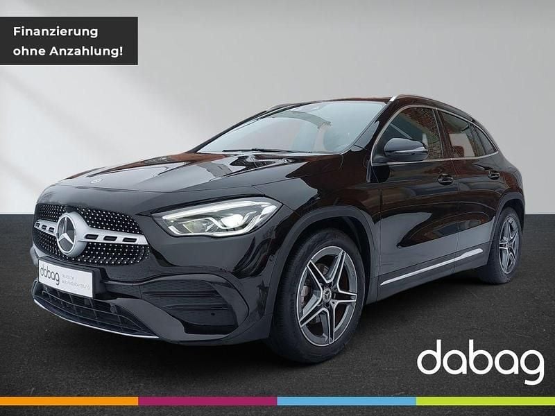 Gebraucht Mercedes GLA200 AMG line 163 PS (119 kW) 2022 Nachtschwarz  unilack SUV