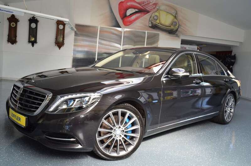Designomokkaschwarz Gebraucht 2016 Mercedes S500 Limousine | 32.850 € (Guter Preis) - Bild 1/4