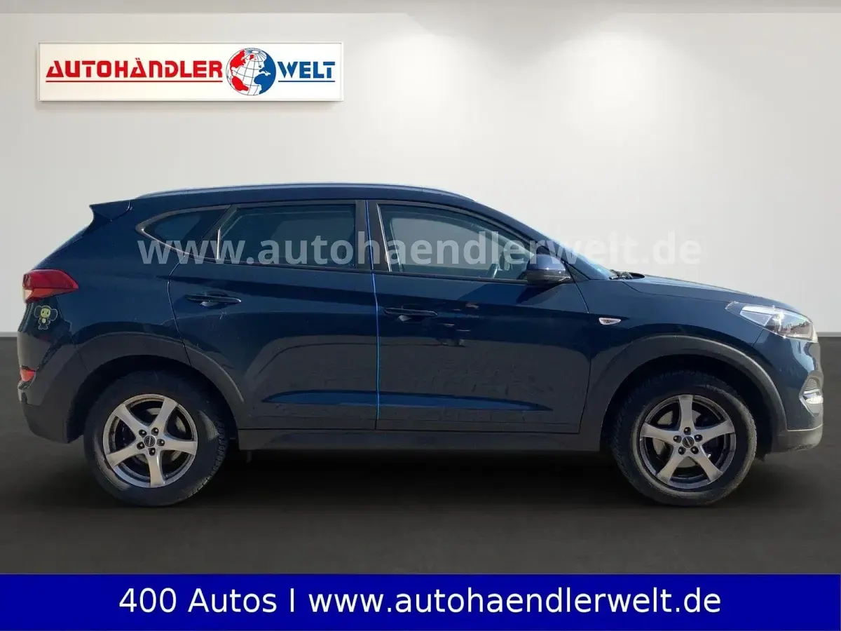 Gebraucht Hyundai Tucson Trend 132 PS (97 kW) 2018 Blau SUV
