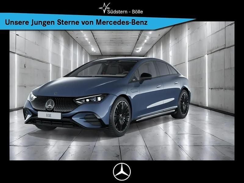 Metalliclack sodalithblau Gebraucht 2023 Mercedes EQE500 AMG Limousine | 54.899 € (Guter Preis) - Bild 1/4