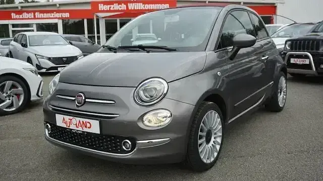 Gebraucht Fiat 500 Lounge 69 PS (50 kW) 2018 Grau Cabrio