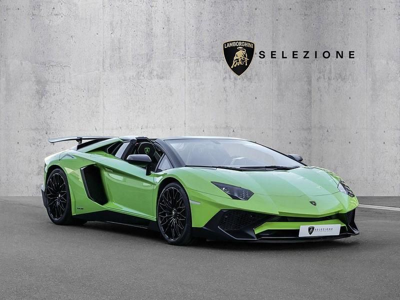 Verde scandal (green) Gebraucht 2016 Lamborghini Aventador Cabrio | 482.900 € - Bild 1/4