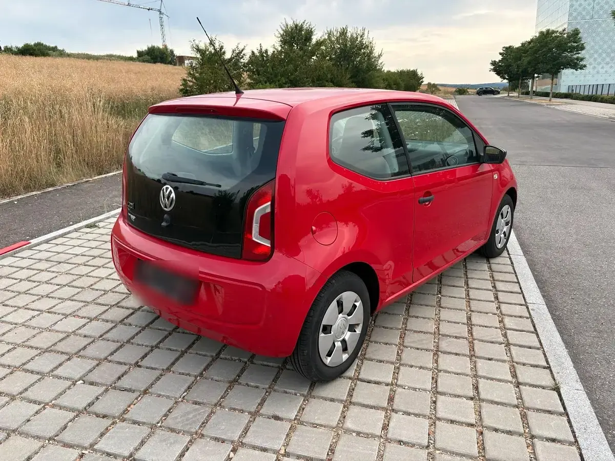 Gebraucht VW up! 60 PS (44 kW) 2012 Rot Kleinwagen